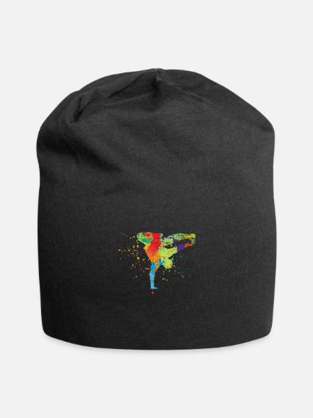 breakdancer - Bonnet en jersey - noir