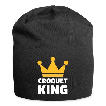 Croquet King - Jersey-Beanie - Schwarz - Vorne