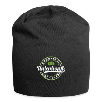 Chronisch Unterhopft beer beer drinker - Jersey Beanie - black - Front