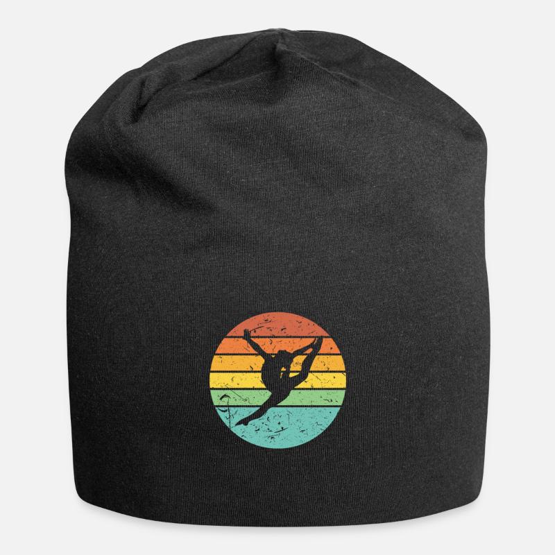 Turnen - Jersey-Beanie - Schwarz