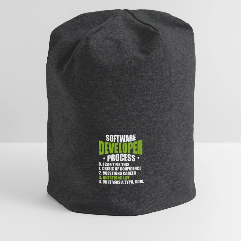Software developer programmer software Jersey Beanie