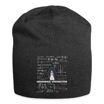 Math Gift For Teachers Probability Pun - Jersey Beanie - charcoal grey - Front
