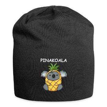 Koala Pineapple Funny Pinakoala Gift - Jersey Beanie - black - Front