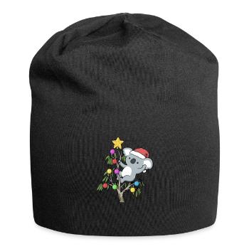 Koala Christmas Funny Christmas Gift - Bonnet en jersey - noir - Devant