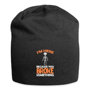 Chirurg - Jersey-Beanie - Schwarz - Vorne