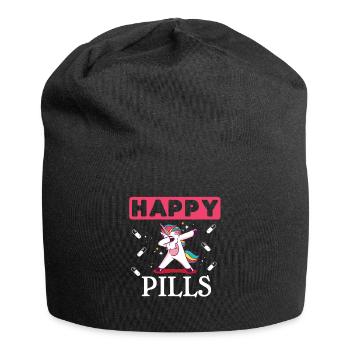 Party Unicorn - Jersey Beanie - black - Front