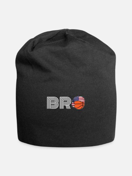 Herren Basketball Bro Trikot | Geschenk für Basketball - Jersey-Beanie - Schwarz