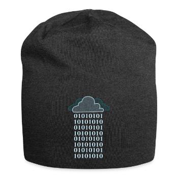 Cloud - Jersey Beanie - charcoal grey - Front