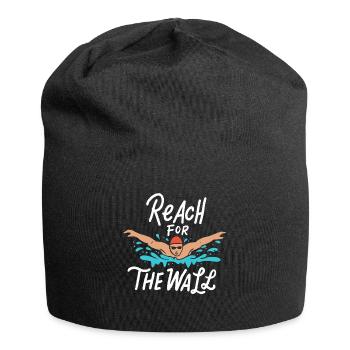 Natation Natation papillon nageur - Bonnet en jersey - noir - Devant