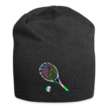 Tennisspieler - Jersey-Beanie - Anthrazit - Vorne