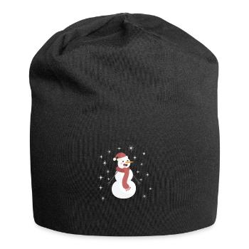 Snowman - Jersey Beanie - black - Front
