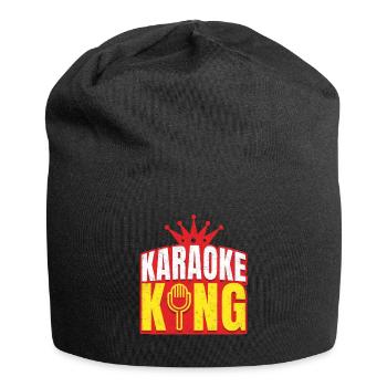 Karaoké Roi - Bonnet en jersey - noir - Devant