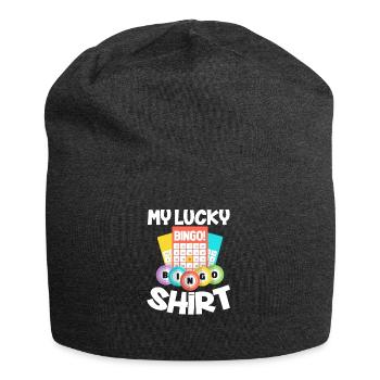 loto - Bonnet en jersey - charbon - Devant