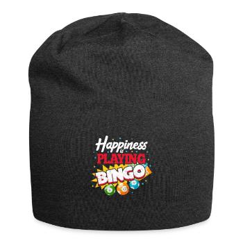 loto - Bonnet en jersey - charbon - Devant