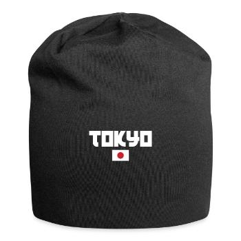 Tokio - Jersey-Beanie - Schwarz - Vorne