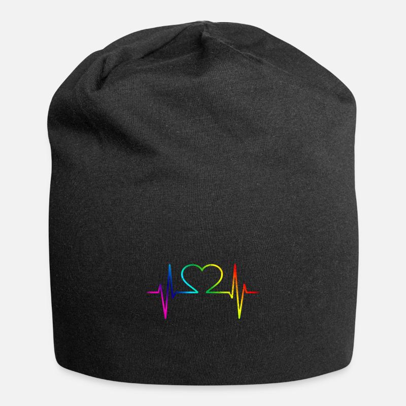 Gay Pride Geschenk - Jersey-Beanie - Schwarz