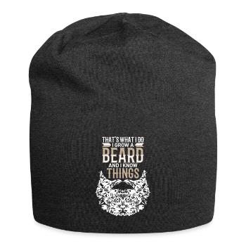 bart - Jersey-Beanie - Anthrazit - Vorne