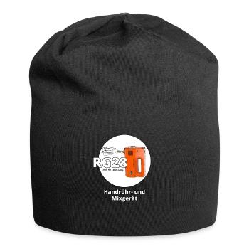 DDR Nostalgie Kult RG28 Hausfrau Geschenk - Jersey-Beanie - Schwarz - Vorne