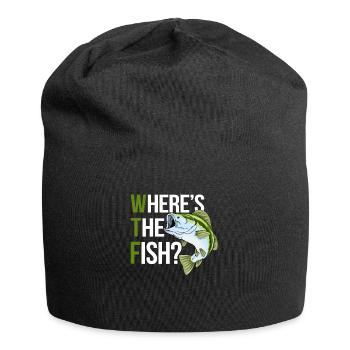 Wheres The Fish - Jersey Beanie - black - Front