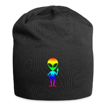 Alien - Jersey-Beanie - Schwarz - Vorne