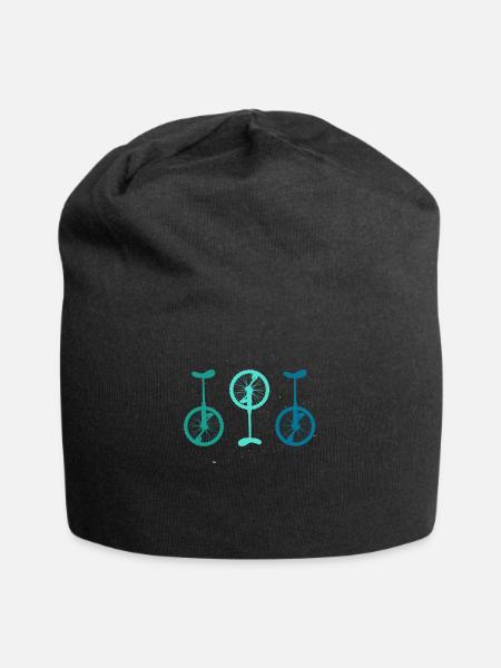 Vintage Einräder - Jersey-Beanie - Schwarz