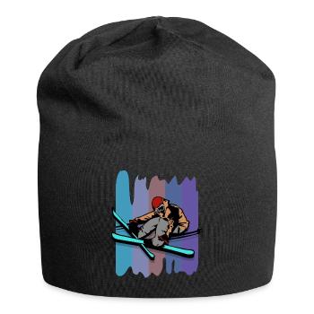 Ski acrobatique - Bonnet en jersey - noir - Devant