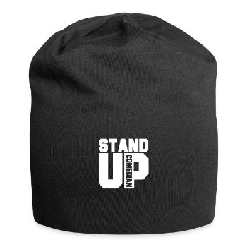 Funny appearance comedy stand up comedy comedian - Jersey Beanie - black - Front