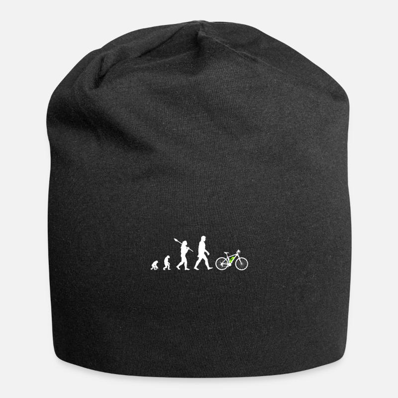 Ebike Fahrrad Evolution Elektrofahrrad - Jersey-Beanie - Schwarz