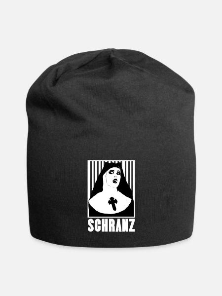 Electro Schranz Nun - Bonnet en jersey - noir