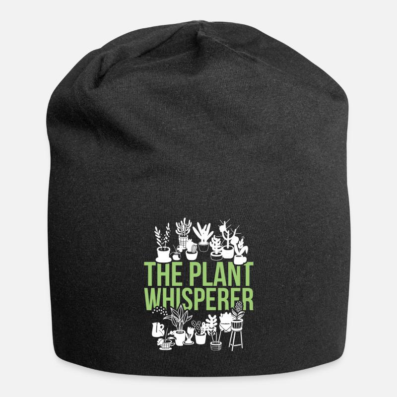 Gärtner - Jersey-Beanie - Schwarz