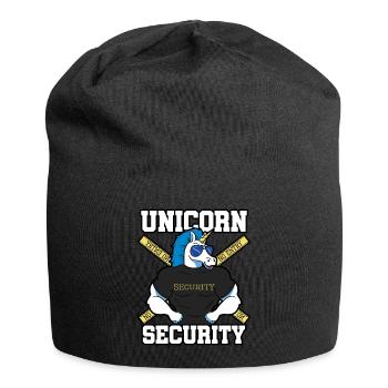 Unicorn Security - Jersey Beanie - black - Front