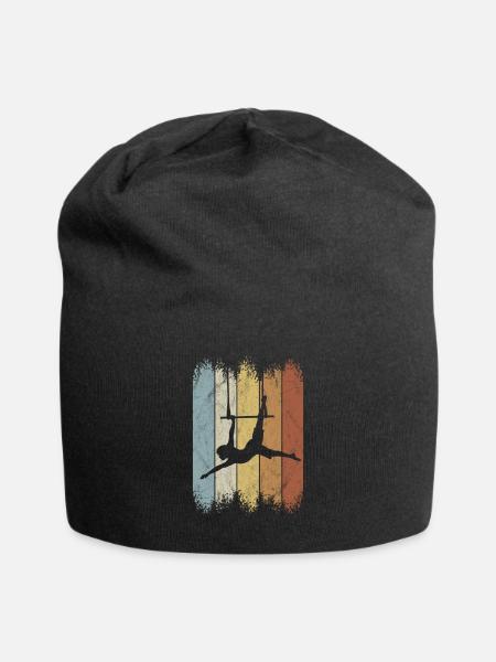 Rétro 80 Cirque Trapez air-art silhouette - Bonnet en jersey - noir