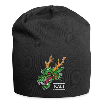 Kali Linux Computer Administrator Tux Dragon Head - Jersey Beanie - black - Front