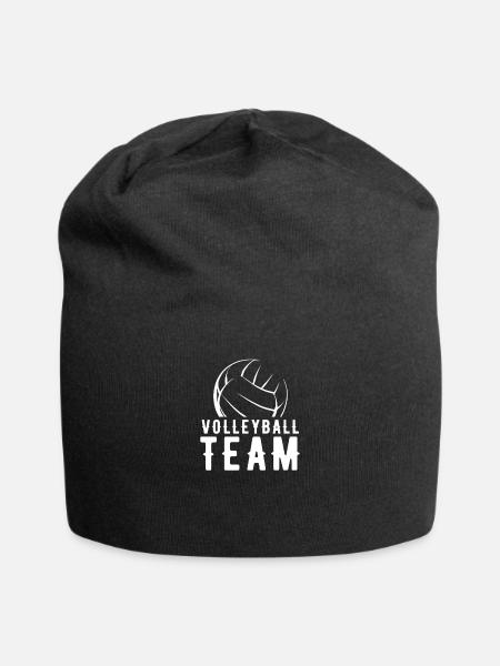 Volleyball Team - Jersey-Beanie - Schwarz