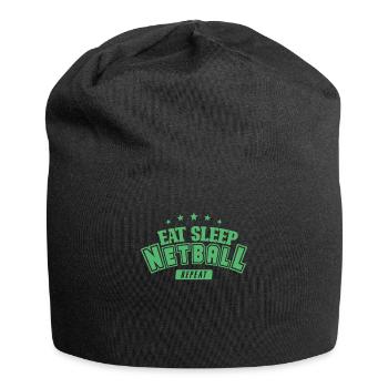 Netzball - Jersey-Beanie - Schwarz - Vorne