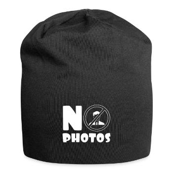 Aucune photo - Bonnet en jersey - noir - Devant