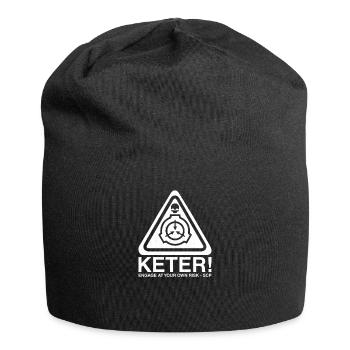 Keter-Klassifizierung SCP Foundation Secure Contain - Jersey-Beanie - Schwarz - Vorne
