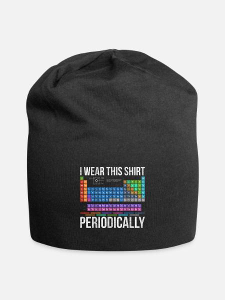 Tenue de chimie - Bonnet en jersey - noir