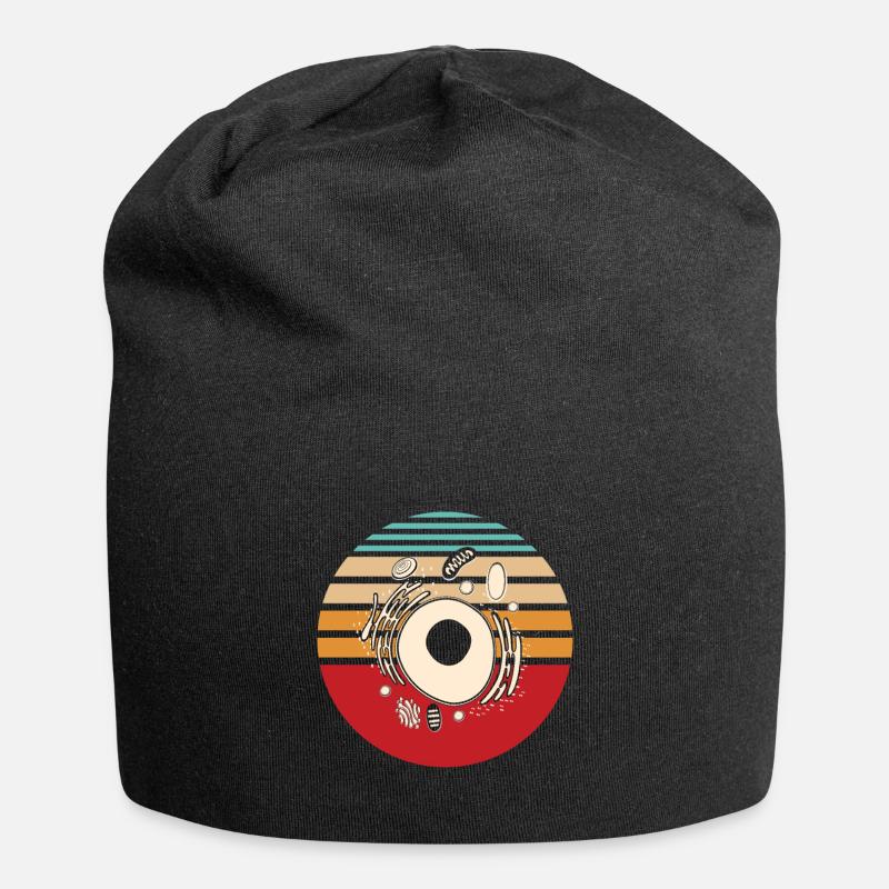Biologie Leben - Jersey-Beanie - Schwarz