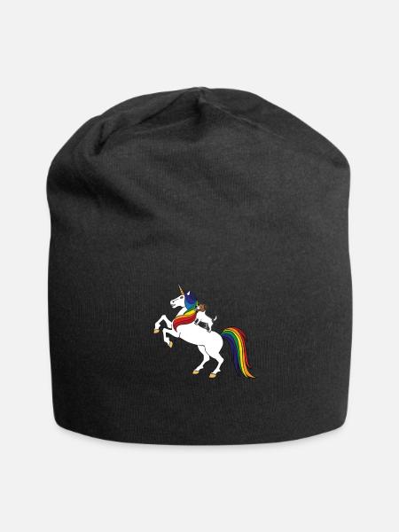 Jack Russell - Jersey Beanie - black