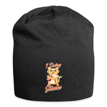 Musicien ecosse cornemuse chat cornemuse ecosse - Bonnet en jersey - noir - Devant