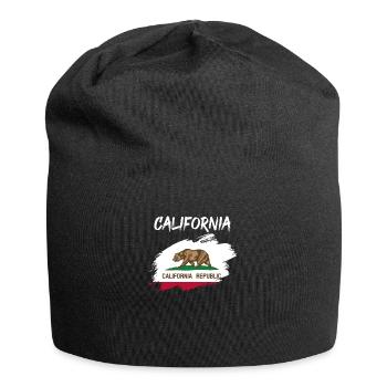 Californie - Bonnet en jersey - noir - Devant