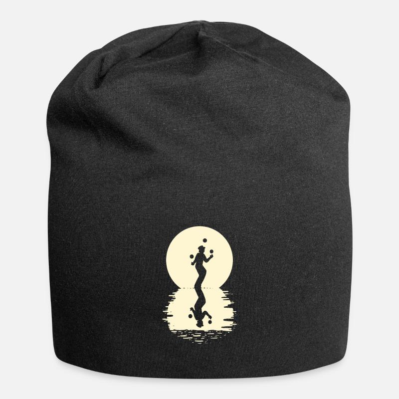 jongler - Bonnet en jersey - noir