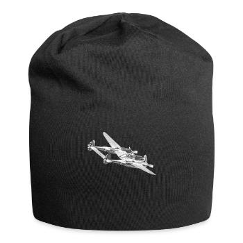 P38 Lightning - Bonnet en jersey - noir - Devant