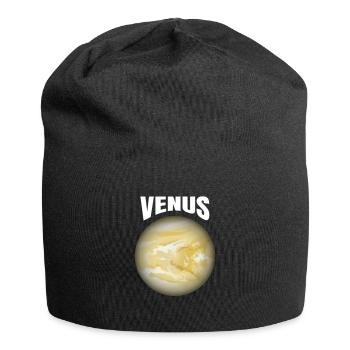 Planet Venus - Jersey-Beanie - Schwarz - Vorne
