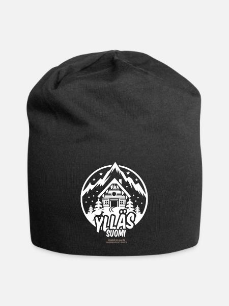 Ylläs Suomi Ski Resort - Jersey-Beanie - Schwarz
