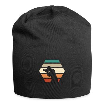 photographer photographer photographer - Jersey Beanie - black - Front
