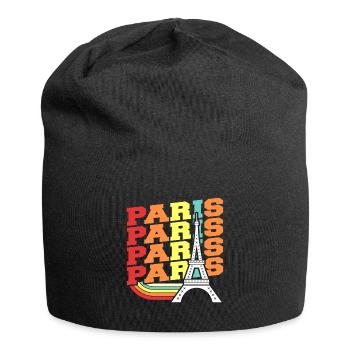 Paris - Bonnet en jersey - noir - Devant