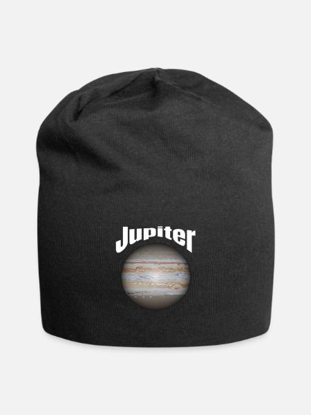Planète Jupiter - Bonnet en jersey - noir