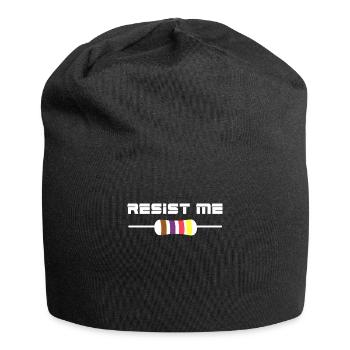Electronics Resistor - Jersey Beanie - black - Front